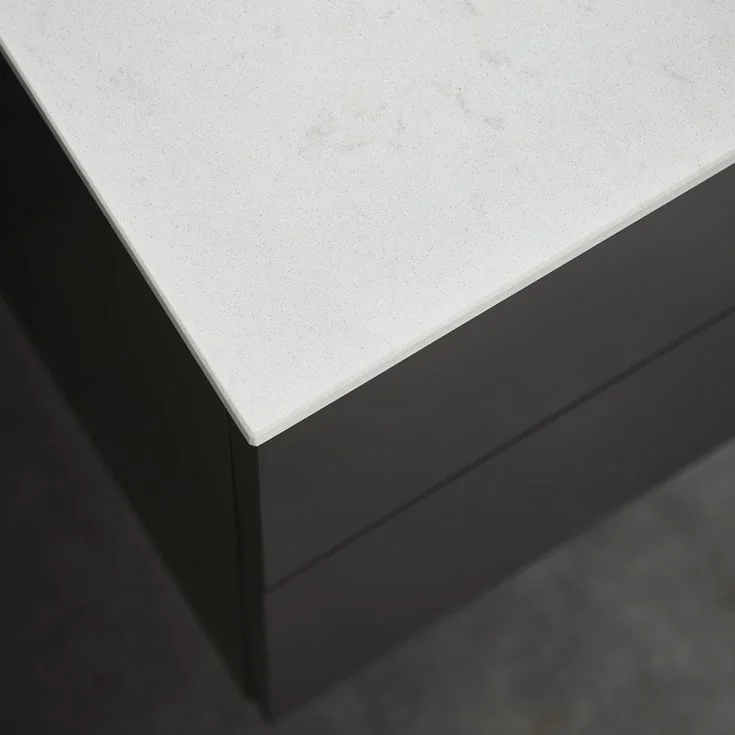 Hafa Edge benkeplate, 60.5x46.2 cm, marmormelert | 1590622