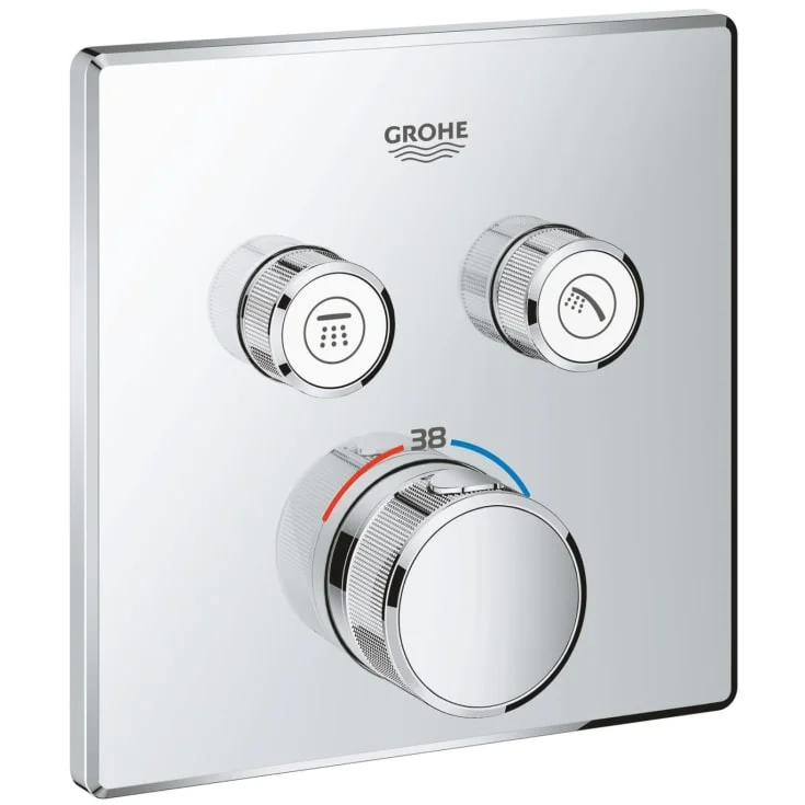 Grohe Grohtherm SmartControl dusjbatteri, krom | 29124000
