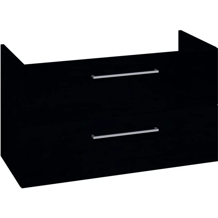 Dansani Mido+ servantskap, 100x44 cm, sort struktur | P16-1029
