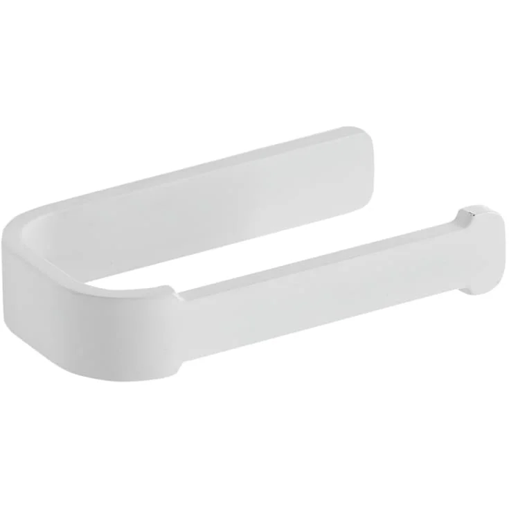 Hefe Outline toalettrulleholder, matt hvit | 322422
