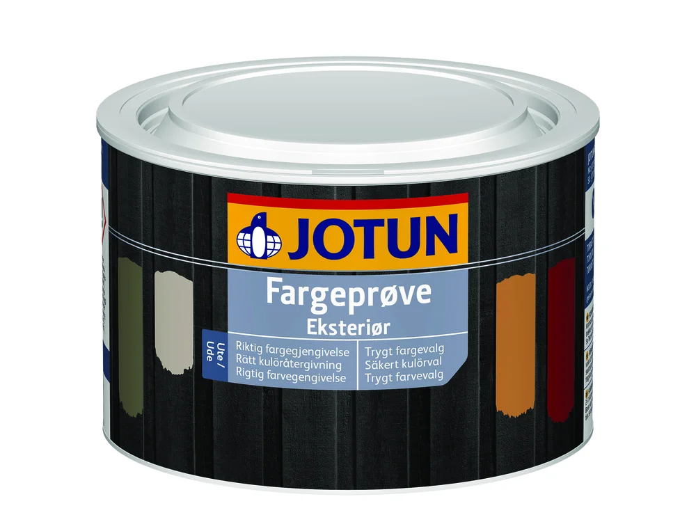 FARGEPRØVE EKSTERIØR OKSYDRØD BASE 0,45L v:1626110