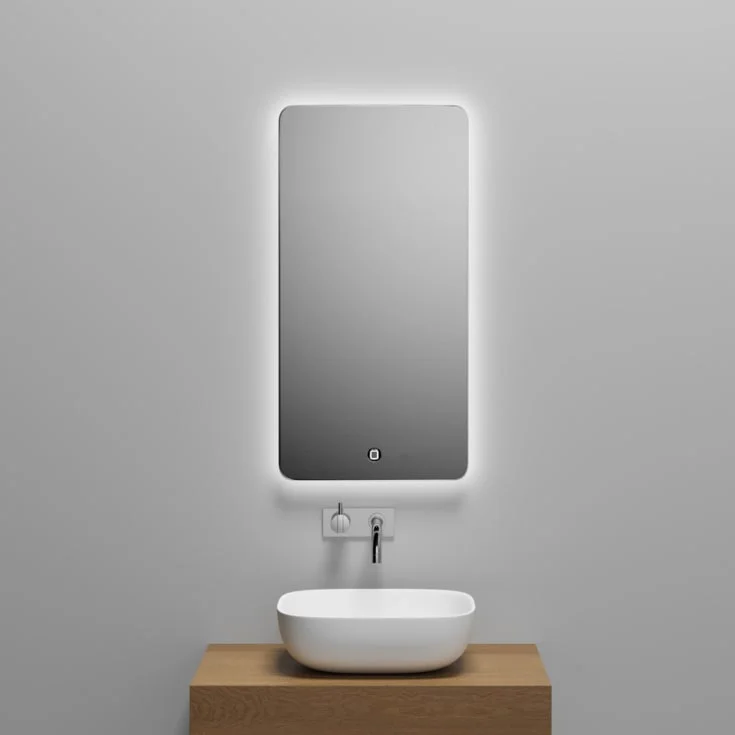 Copenhagen Bath Orø 40 Speil, 40×80 cm, duggfritt, aluminium/glass | 30020224 Copenhagen Bath Orø 40 Speil, 40×80 cm, duggfritt, aluminium/glass | 30020224