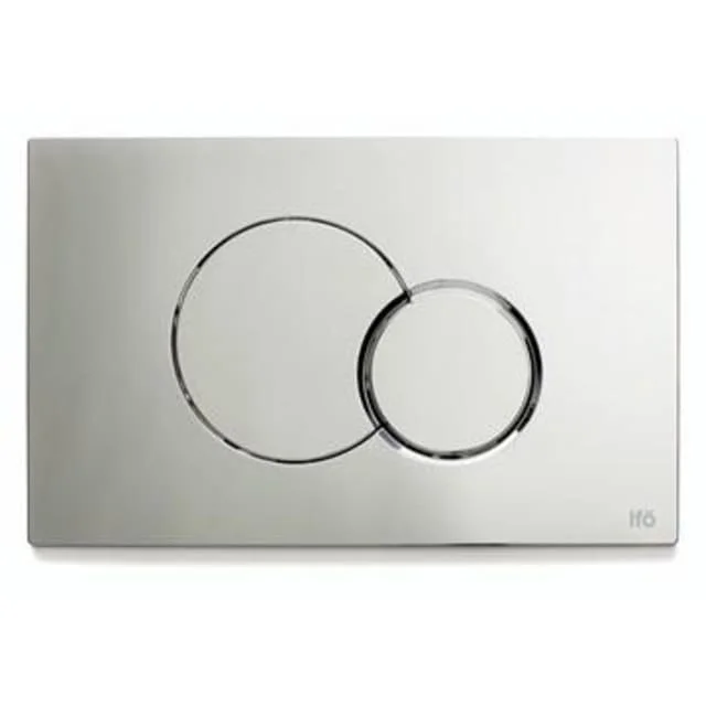 Ifö Classic betjeningsplate, krom | 96846