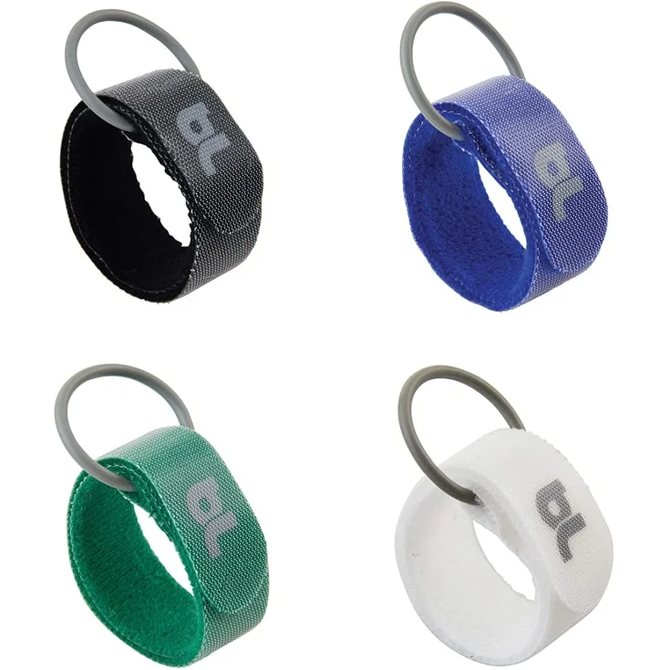 Bluelounge Cableties ledningeholder, lille, 6 stk. | BLUCT-LG Bluelounge Cableties ledningeholder, lille, 6 stk. | BLUCT-LG