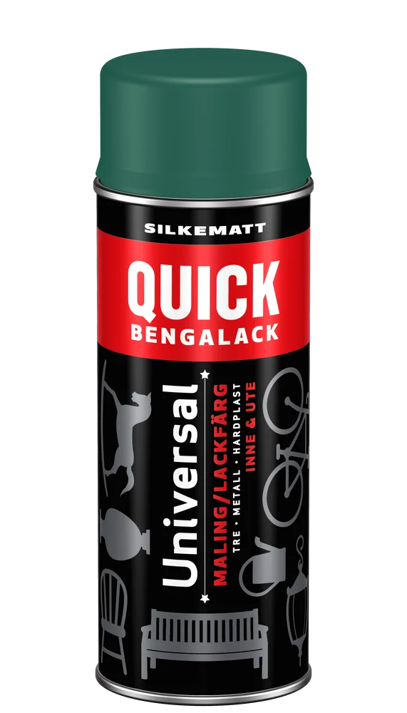 Bengalack spray calsedon grønn silkematt 400ml v:6487984 Bengalack spray calsedon grønn silkematt 400ml v:6487984