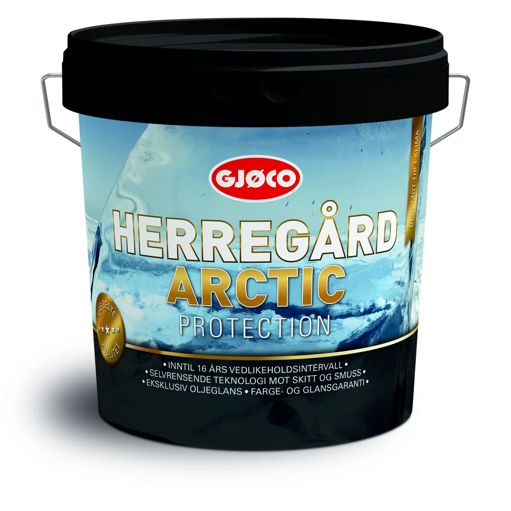 Oljemaling Arctic Herregård hvit base 2,7l v:1736605