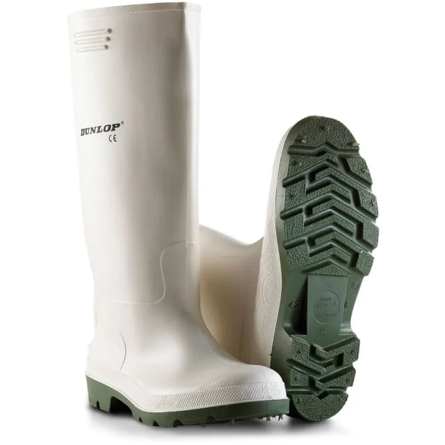 Dunlop Pricemastor gummistøvler, hvit, str. 43 | 380BV-1_43