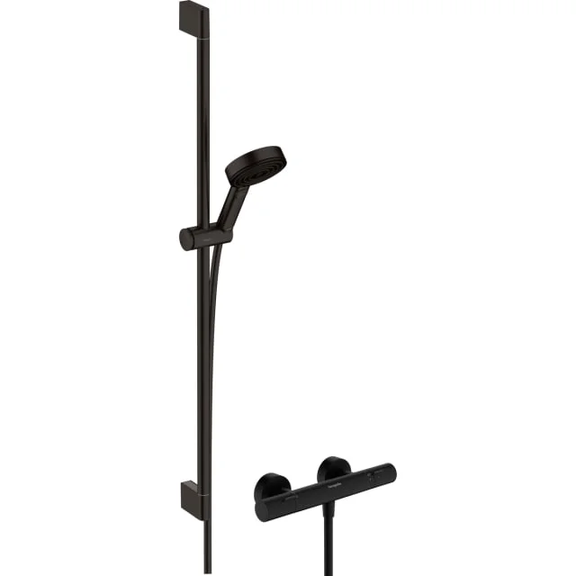 Hansgrohe Pulsify Select S dusjsett, vannbesparende, matt sort | 24261670