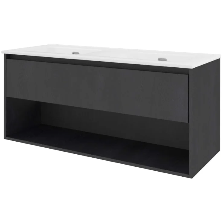 Sanibell Proline møbelpakke, 121x46 cm, sort eik | 1815064