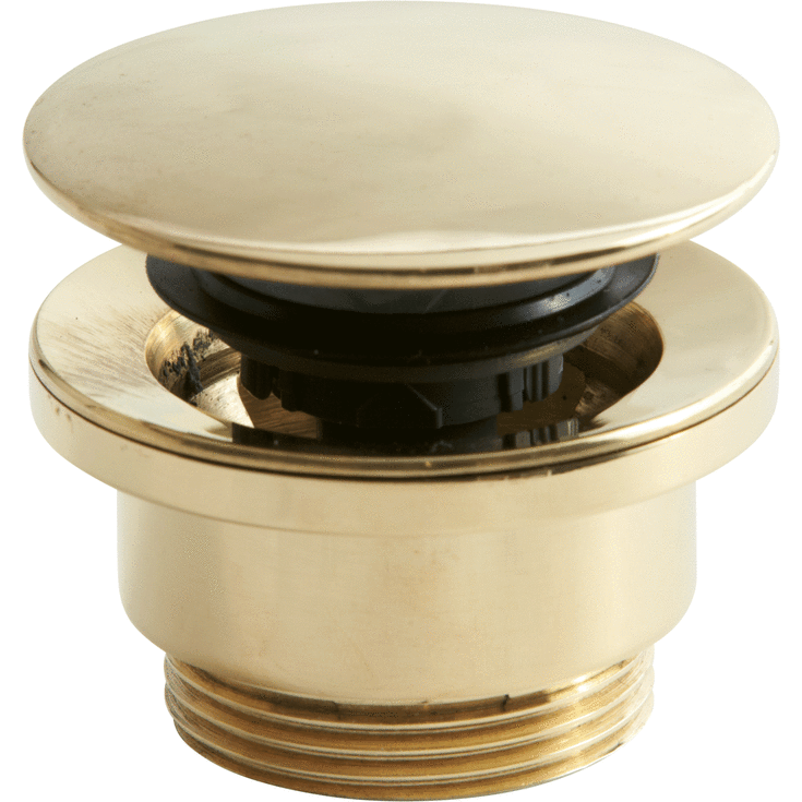 Lavabo Luna bunnventil, push-open, messing | 57004 Lavabo Luna bunnventil, push-open, messing | 57004