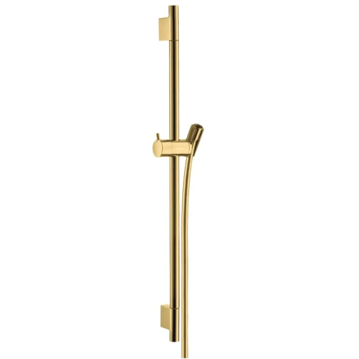 Hansgrohe Unica S Puro dusjstang, 65 cm, gull | 28632990 Hansgrohe Unica S Puro dusjstang, 65 cm, gull | 28632990