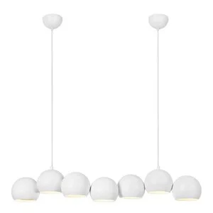 Cupolo pendellampe 7 lys 101 cm hvit v:3151431 Cupolo pendellampe 7 lys 101 cm hvit v:3151431
