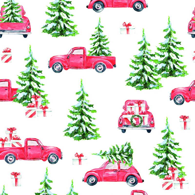 Servietter 33x33cm Christmas Cars v:1000518