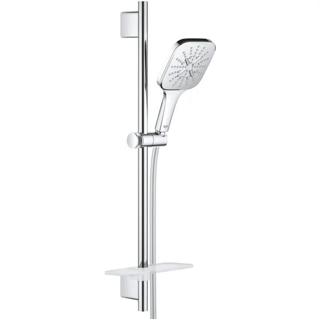 Grohe Rainshower SmartActive 130 Cube dusjsett, vannbesparende, krom | 4224146