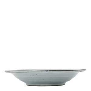 Rustic dyp tallerken 25 cm grå/blå v:3297419