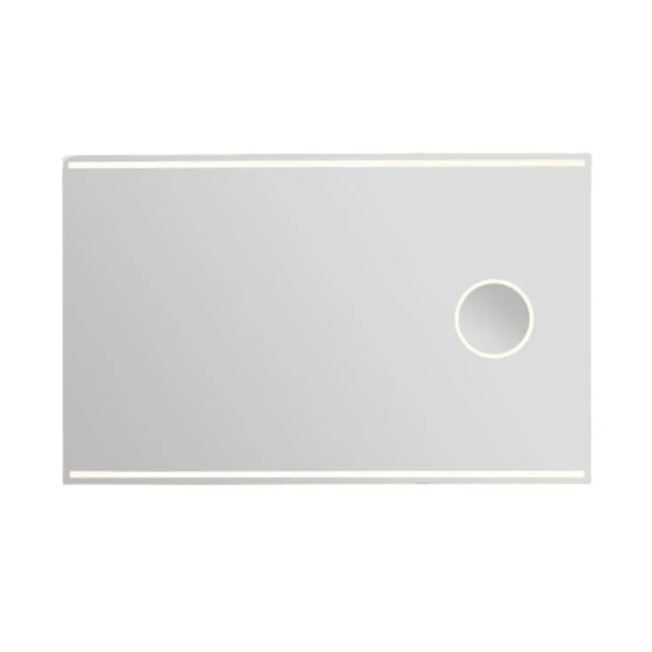 Loevschall Focus speil med lys, 120x75 cm | 3443459626