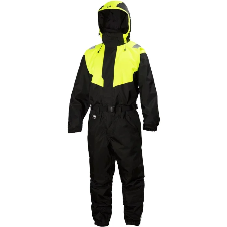 Helly Hansen Leknes termodress, sort/gul, str. C64 | 71613-993_C64