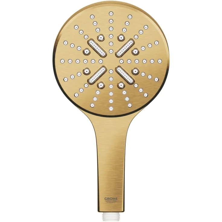 Grohe Rainshower SmartActive 130 hånddusj, børstet messing | 26574GN0 Grohe Rainshower SmartActive 130 hånddusj, børstet messing | 26574GN0