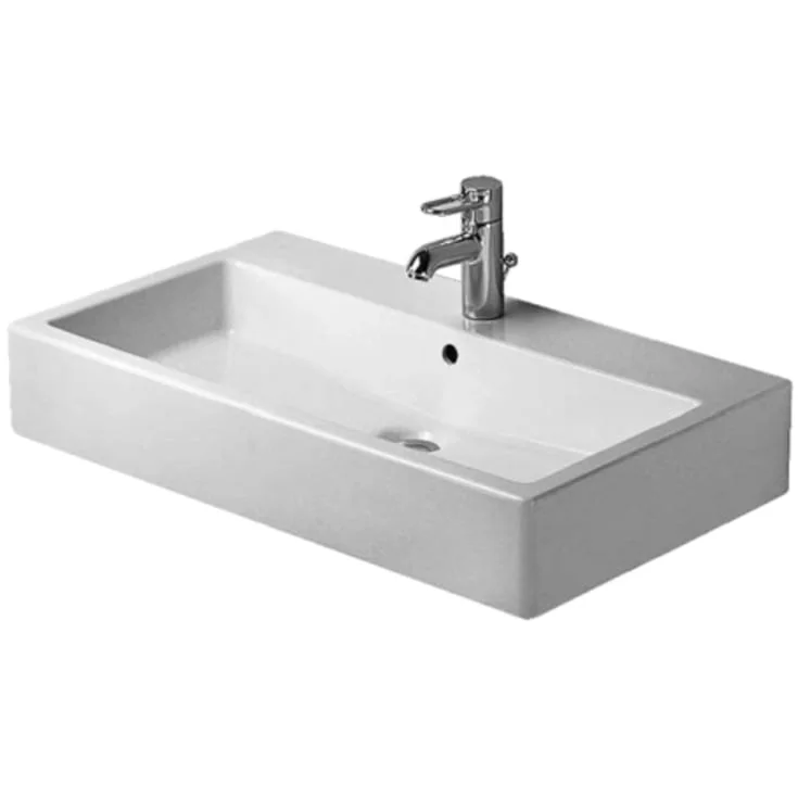 Duravit Vero møbelservant, 70x47 cm, med wondergliss, hvit | 04547000001