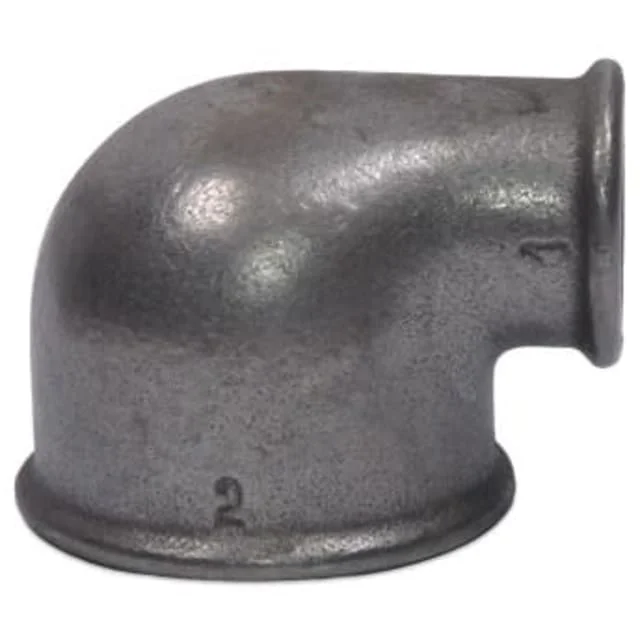 Sort vinkel, muffe/muffe 3/4" x 1/2" - 90° | 770090120