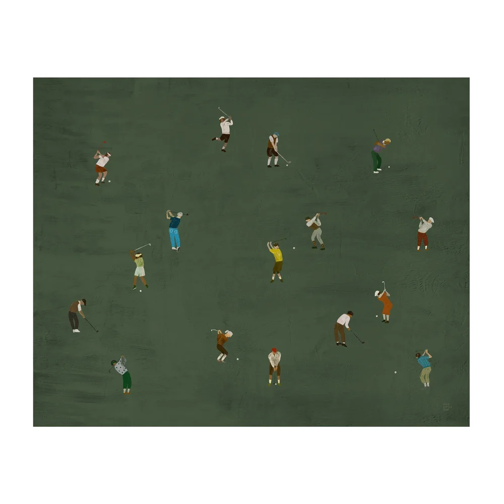 Golfers plakat v:4397437 Golfers plakat v:4397437