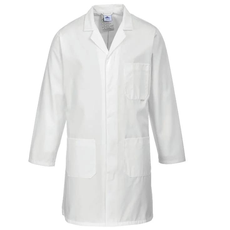 Portwest standard arbeidsfrakk, hvit, str. XS | 2852WHR_XS