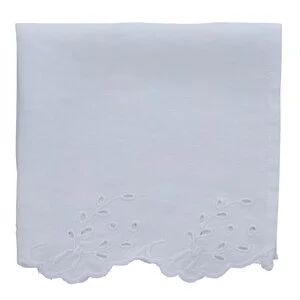 Anglaise serviett 45×45 cm hvit v:2822801