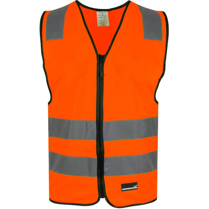 YOU Uppsala refleksvest, hi-vis oransje, str. L | 9045-680_L
