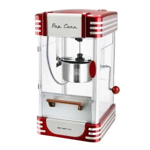 Popcornmaskin 50 g POM-120650 retro rød v:4330507