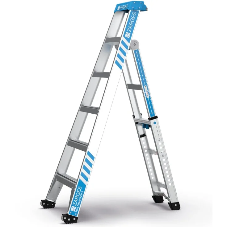 Zarges MultiMaster stige, 5 funksjoner, 2,88 m, aluminium, sølv | 72090658
