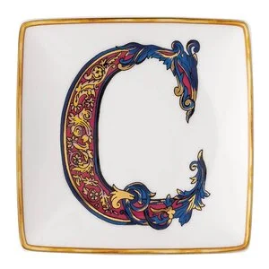 Alphabet skål 12 cm kvadratisk C v:5642522