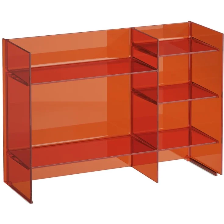 Kartell Laufen Sound Rack hylle, 75x53 cm, oransje | H3893310820001