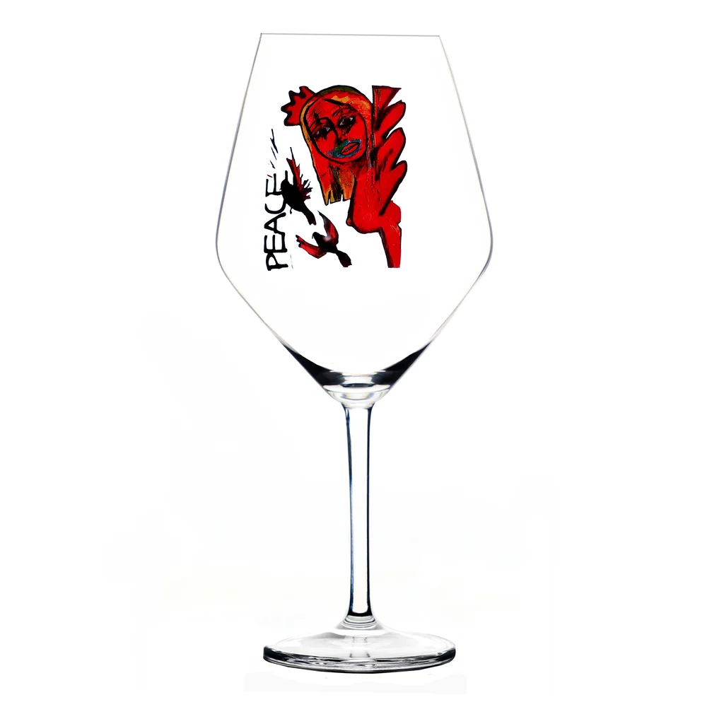 Scream Peace vinglass v:3260600