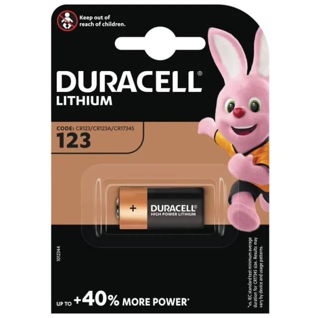 Duracell 123 batteri, 1 stk. | 2831 Duracell 123 batteri, 1 stk. | 2831