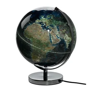 World Globe Light globus bordlampe 31 cm City Lights v:6106708 World Globe Light globus bordlampe 31 cm City Lights v:6106708