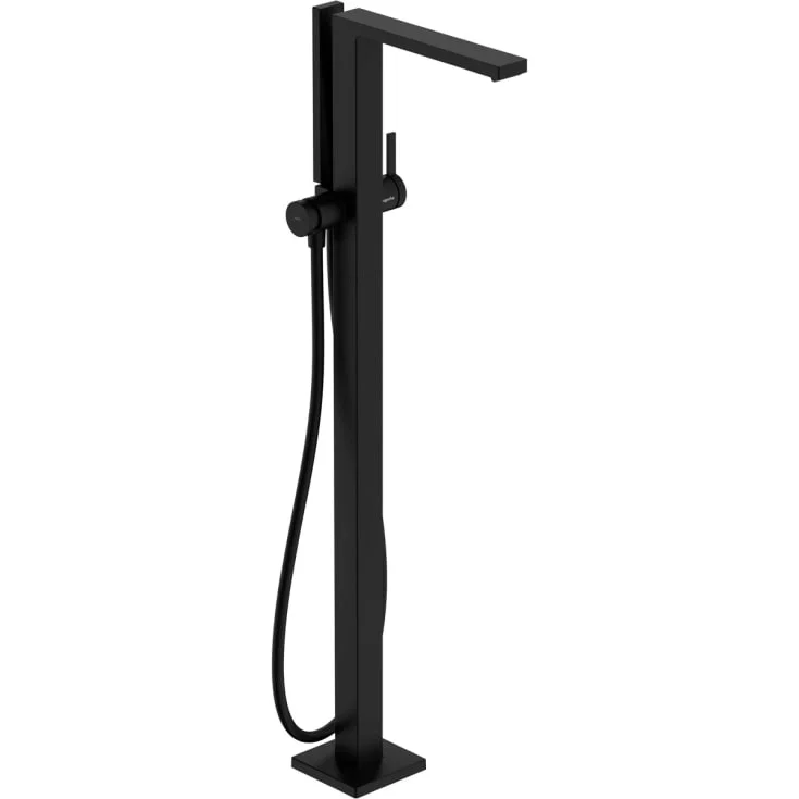 Hansgrohe Tecturis E badekarbatteri med dusjsett, matt sort | 73445670