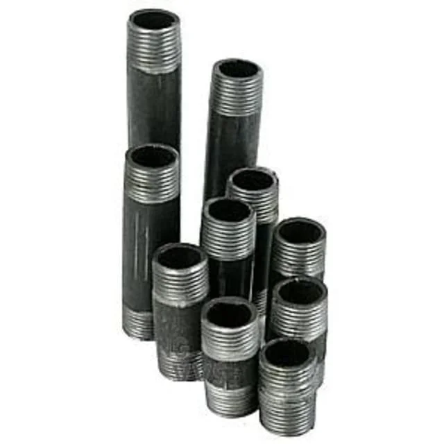 Sort nippelrør 3/4" - 10 stk. assortert | 012010106