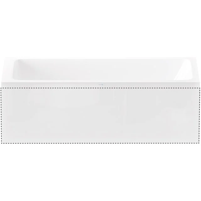 Nordhem Saltholmen frontpanel, 157,5 cm. Hvit | PF1670SL