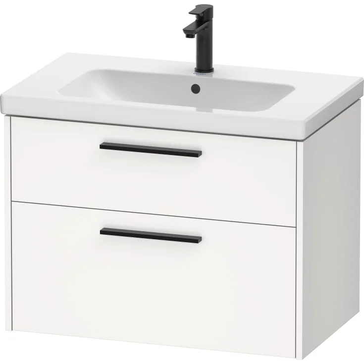 Duravit D-Code møbelpakke, 80x48 cm, hvitt matt | 930235317+pakke