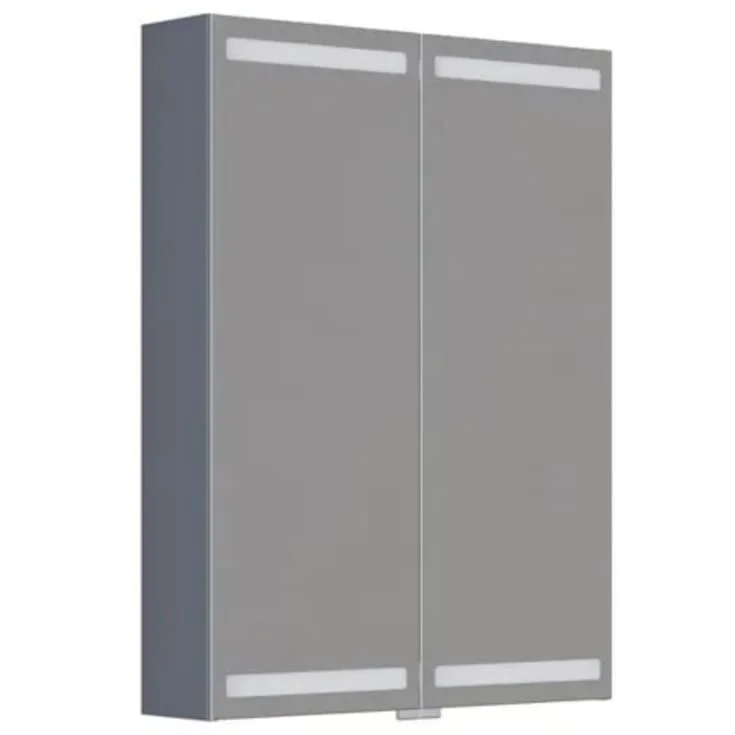 Dansani Inzo Level speilskap, 80×60 cm, matt grå | LS876-103 Dansani Inzo Level speilskap, 80×60 cm, matt grå | LS876-103