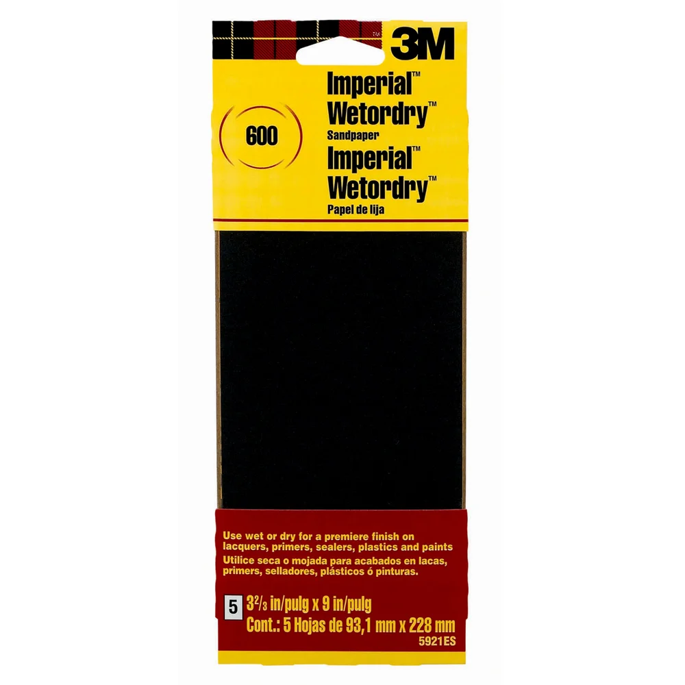 Sandpapir Wet/Dry P600 9,3x23cm 10stk v:6705671 Sandpapir Wet/Dry P600 9,3x23cm 10stk v:6705671