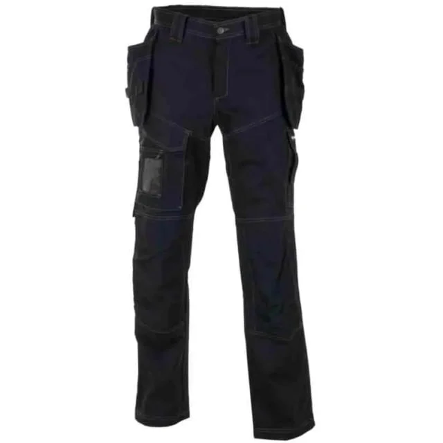 Bekken & Strøm håndverksbukse Odda, unisex, str. C52, sort | 646434