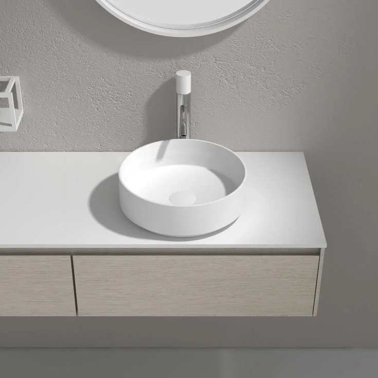 Bathlife Geist toppmontert servant, Ø38 cm, hvit | 401053802