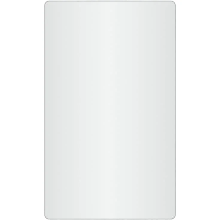 Loevschall Refine Square speil, 60x100 cm, børstet aluminium | 3443459105