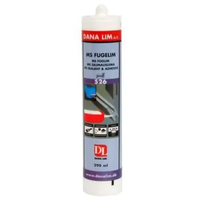 Dana Lim MS 526 fugelim, hvit, 290 ml | 53572 Dana Lim MS 526 fugelim, hvit, 290 ml | 53572