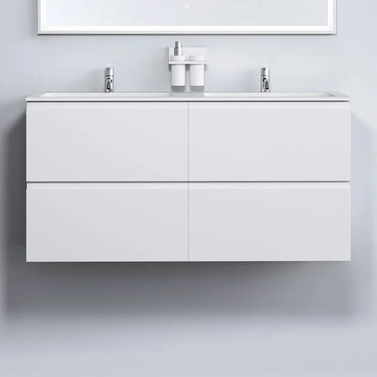 Copenhagen Bath Malmø 120 møbelpakke, dobbel, 120x45x60 cm, hvit matt | 30010208 Copenhagen Bath Malmø 120 møbelpakke, dobbel, 120x45x60 cm, hvit matt | 30010208
