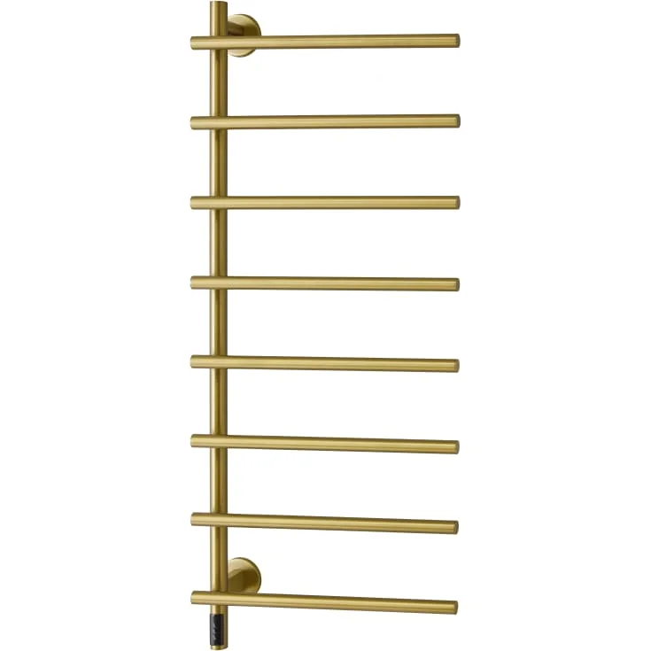 Cassøe Lazio håndkletørker, el, 50×120 cm, børstet messing | LAZBM Cassøe Lazio håndkletørker, el, 50×120 cm, børstet messing | LAZBM
