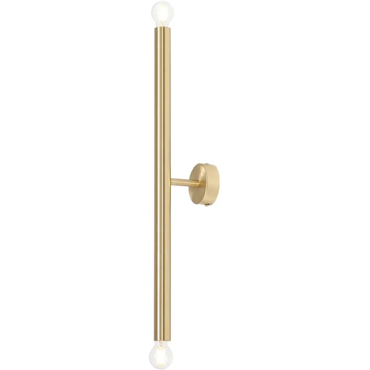 Aldex Tubo 2 vegglampe, messing, 60 cm | AL1072D40-S Aldex Tubo 2 vegglampe, messing, 60 cm | AL1072D40-S