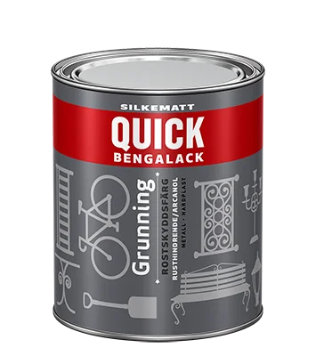 Bengalack grunning sort silkematt 0,75l v:1983971