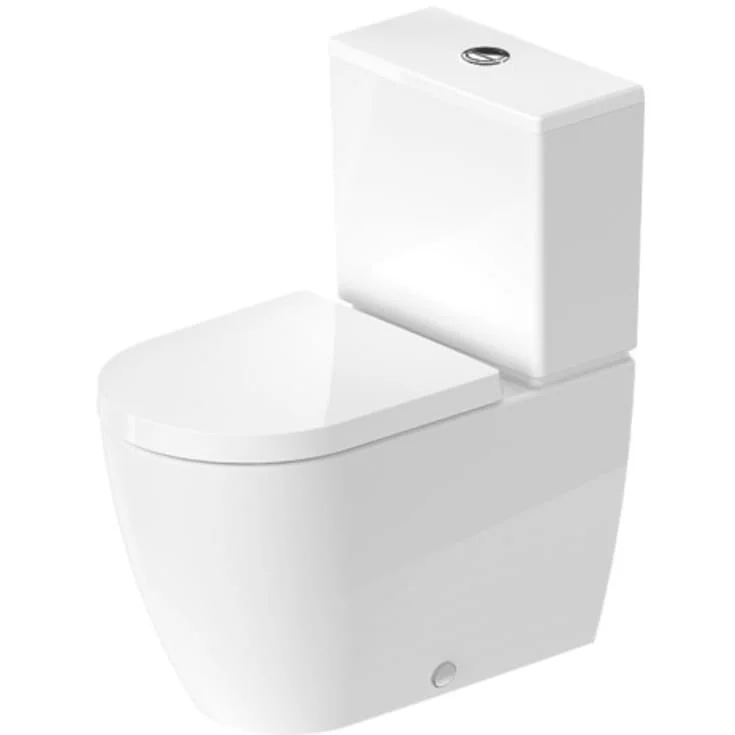 Duravit Me by Starck toalett, kun toalettskål, rengjøringsvennlig, hvit | 21700900001 Duravit Me by Starck toalett, kun toalettskål, rengjøringsvennlig, hvit | 21700900001